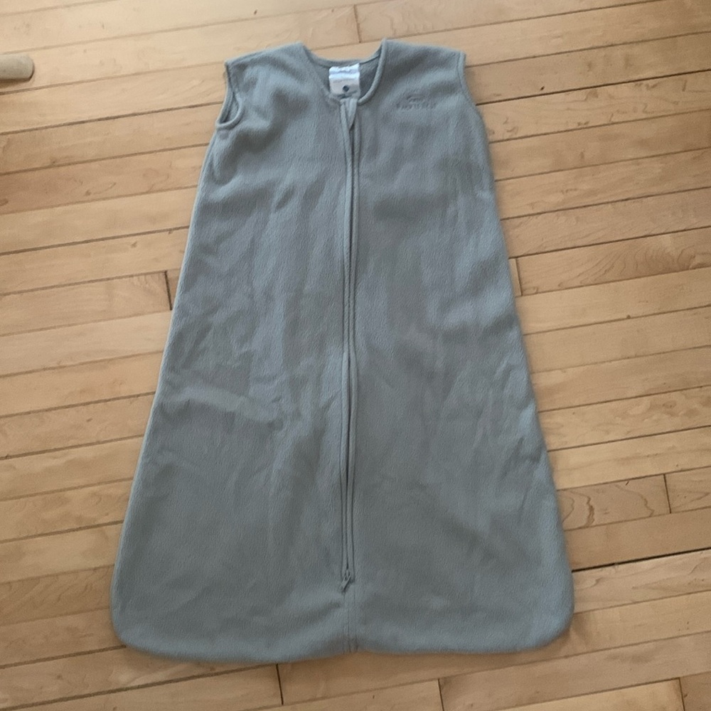 Halo Microfleece Sleep Sack, gray size Large (12-18m)